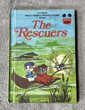 The Rescuers Hardcover - Walt Disney 1977 Random House Book Club Edition