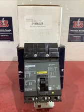 Square D Circuit Breaker FH36025 25 Amp 600 Volt 3 Pole