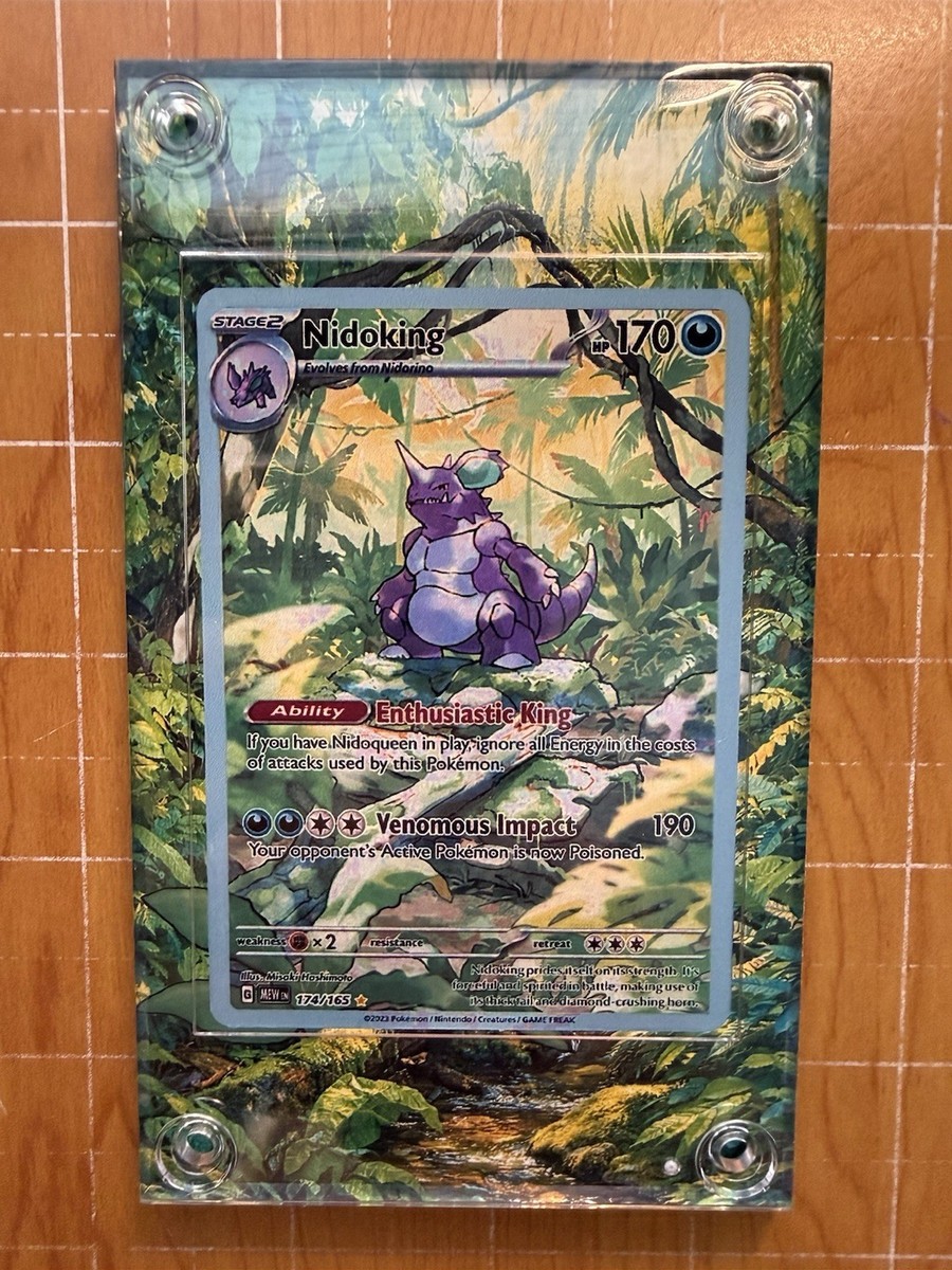 Nidoking 174/165 Sv: Scarlet & Violet 151 Pokémon Extended Art