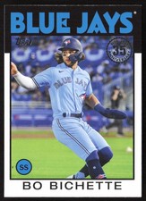 2021 Topps Update 1986 Topps 35th Anniversary Bo Bichette #86B-16 Blue Jays