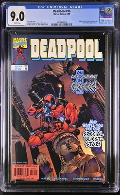 Deadpool #16 1998 CGC 9