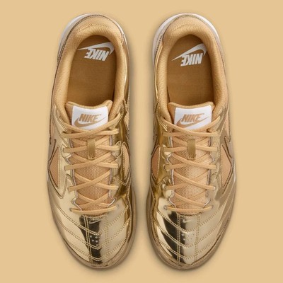 Nike Gato LV8 Metallic Gold White Gum Light Brown IB3566-700  display picture 1