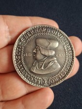 Medaglia Cardinale Bernardo Clesio Tallero Ducatone Zecca Trento Lizzi