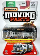 Seagrave Fire Truck Silver 2023 Matchbox Moving Parts 70th Anniv. Special Ed. Seagrave Fire Truck Silver 2023 Matchbox Moving Parts 70th Anniv. Special Ed.