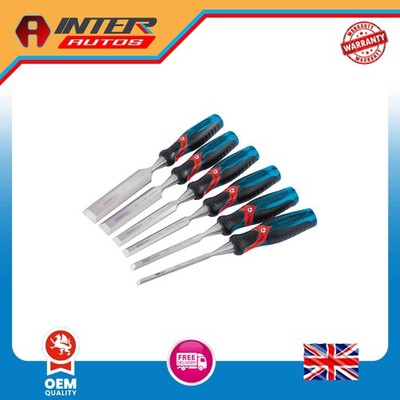 Draper Expert Soft Grip ''Pound Thru'' Fase Kante Holz Meißel Set 140 mm 6-teilig 70419