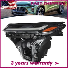 LED Headlight For 2024 2025 Chevy Trax w/ LED DRL Projector  Left Driver Side