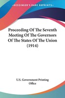 U. S. Government Printing Office | Proceeding Of The Seventh Meeting Of The...