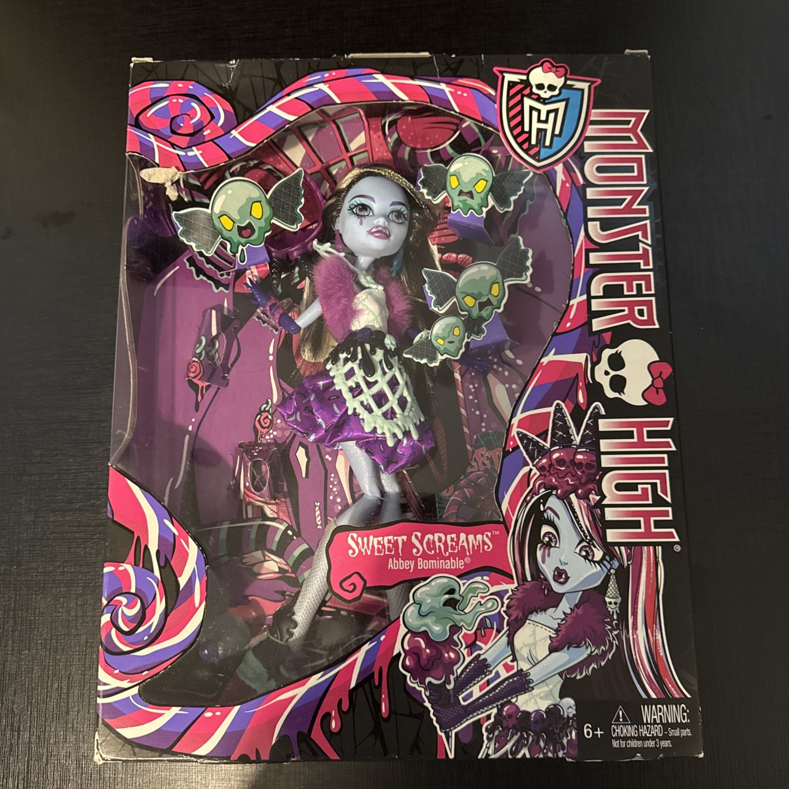 Monster High Sweet Screams Abbey Bominable Doll 2014 GEN 1 