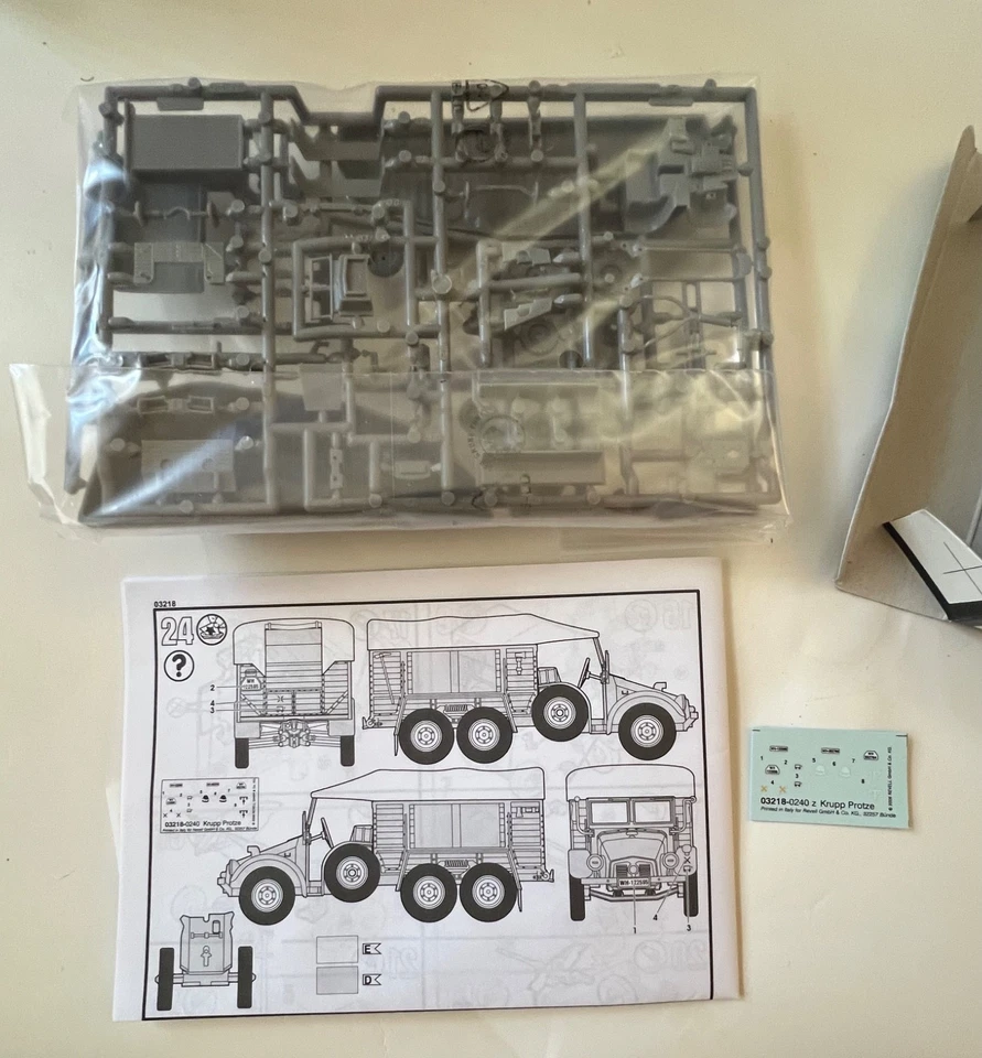 Revell Krupp Protze & 3,7 cm Pak 1:76 Skill 3 03218 2006 - Image 4 of 4