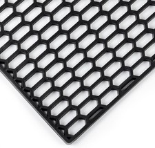 47"x16" ABS Plastic Universal Car Grill Mesh, Honeycomb 15x20mm Black