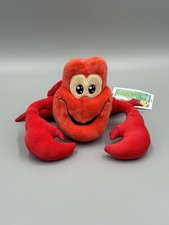 Disney The Little Mermaid Sebastian Lobster Plush Kidrobot 7 Stuffed Animal
