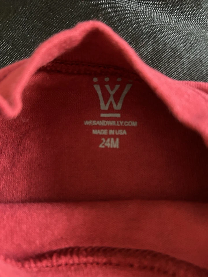 NUEVO Bebé Niño 18 24 Mo Estilo Bebé Navidad Deportes Pelota Adorno Camisa Top Regalo Foto 3 de 4