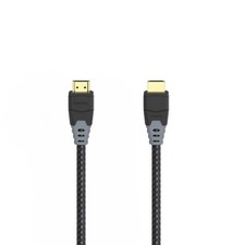 HAMA High Speed HDMI™-Kabel, St.-St., 8K, Ethernet, Gewebe, #2739092