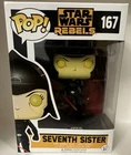 Funko Pop! Star Wars Rebels Seventh Sister #167 - VAULTED- Includes Protector