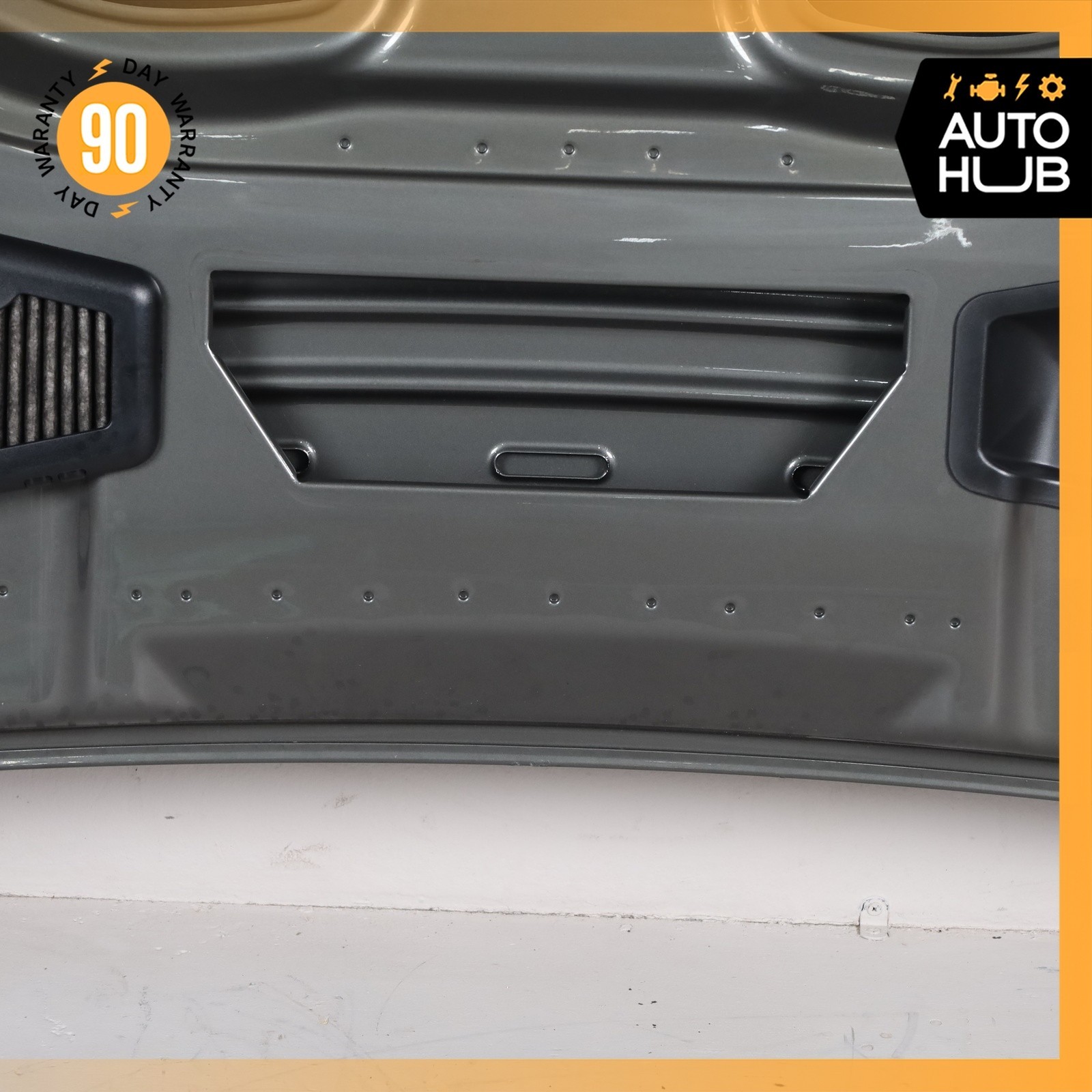 03-13 Bentley Continental GTC GT Hood Bonnet Cover Panel Assembly Gray OEM 43k