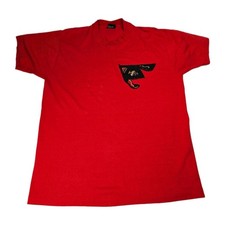 Vintage Screen Stars Best Red Beaded Graduation Cap T-Shirt XL Made in USA 90s
