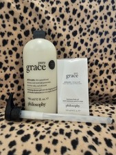 Philosophy Pure Grace 3 Shampoo, Bath Shower Gel - 32oz Pure Grace 4 oz Perf