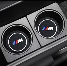 2X M-Logo Silikon Anti-Rutsch Auto Cup Halter...
