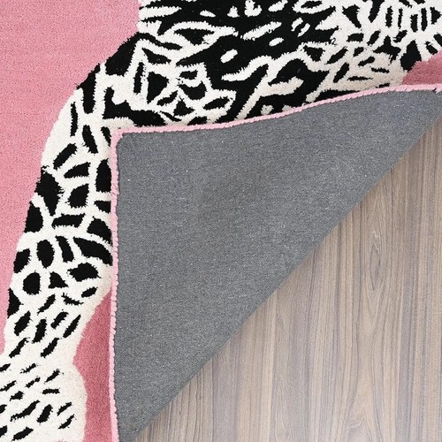 Hand Tufted Climbing Jaguar Modern Handmade Wool Rugs For Living Room Bedroom - Picture 4 of 6