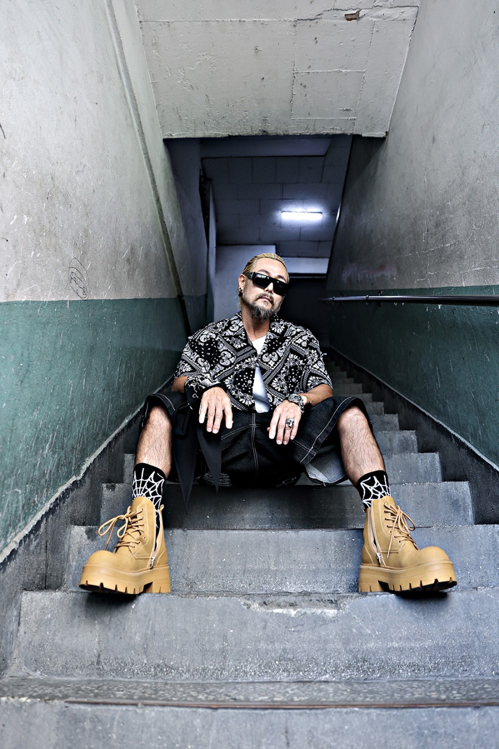 SAOLA Stivali da passeggio uomo suola grossa