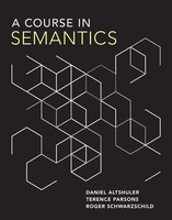 A Course In Semantics | Daniel Altshuler (U. A.) | Englisch | Buch | 2019