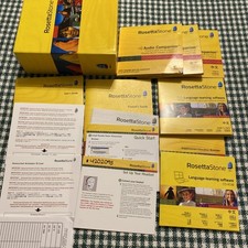 Rosetta Stone Chinese Version 3 Levels 1-3 w/ CD-ROM Discs  Audio Companion CDs