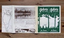 RARE c.1920s LAKE TAHOE, CALIFORNIA GLOBIN'S Resort Brochure Advertising Booklet