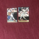 2 Ken Griffey Jr Topps SC Cards: 1991 All-Star- 1993 Members Choice   Mariners