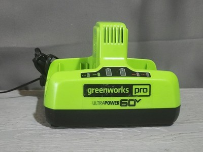 Greenworks Pro Dual Port Ultra Power 60V 60 Volt Super Charger CH60DP01