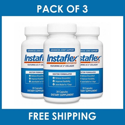 Pack of 3 - Instaflex Advanced Joint Support Doctor Formulated 90 Capsules - New