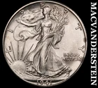1941-D Silver Walking Liberty Half Dollar - Choice Gem Brilliant Unc++++  #J8176