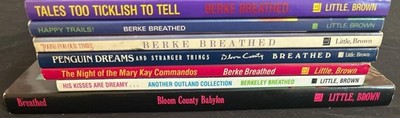 Vintage BLOOM COUNTY + OUTLAND Berke Breathed 7 Lot Tunes for Our Times ++