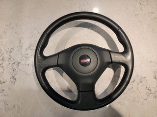 2005 2007 Subaru WRX STI JDM Steering Wheel Assembly Factory OEM 05 07