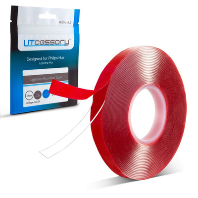 Litcessory Lightstrip Mounting Tape 16Ft For Philips Hue Wiz Lifx C By Ge