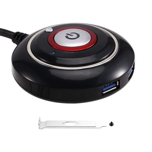 Computer Desktop mit Dual USB -Port -PC Motherboard Externer Netzschalter A4X3