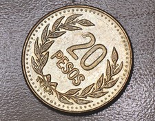 1993 Colombia 20 Pesos