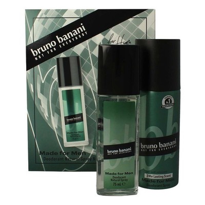Bruno Banani Made for Men Set Natural Deodorant Spray 75 ml + Deo Spray 150 ml