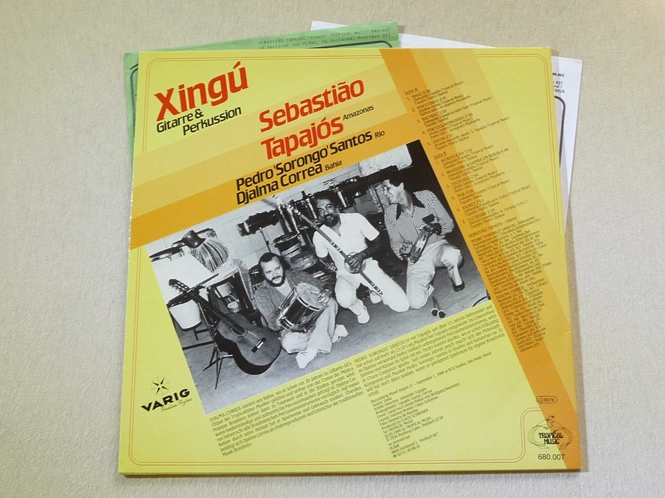 Xingú: Guitar & Percussion (Promotion Copy + Promo-Sheet, Unplayed) - Bild 4 von 4