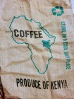 2 Burlap Bags, Authentic Coffee Bags Burlap Jute - FULL SIZE — photo 4
