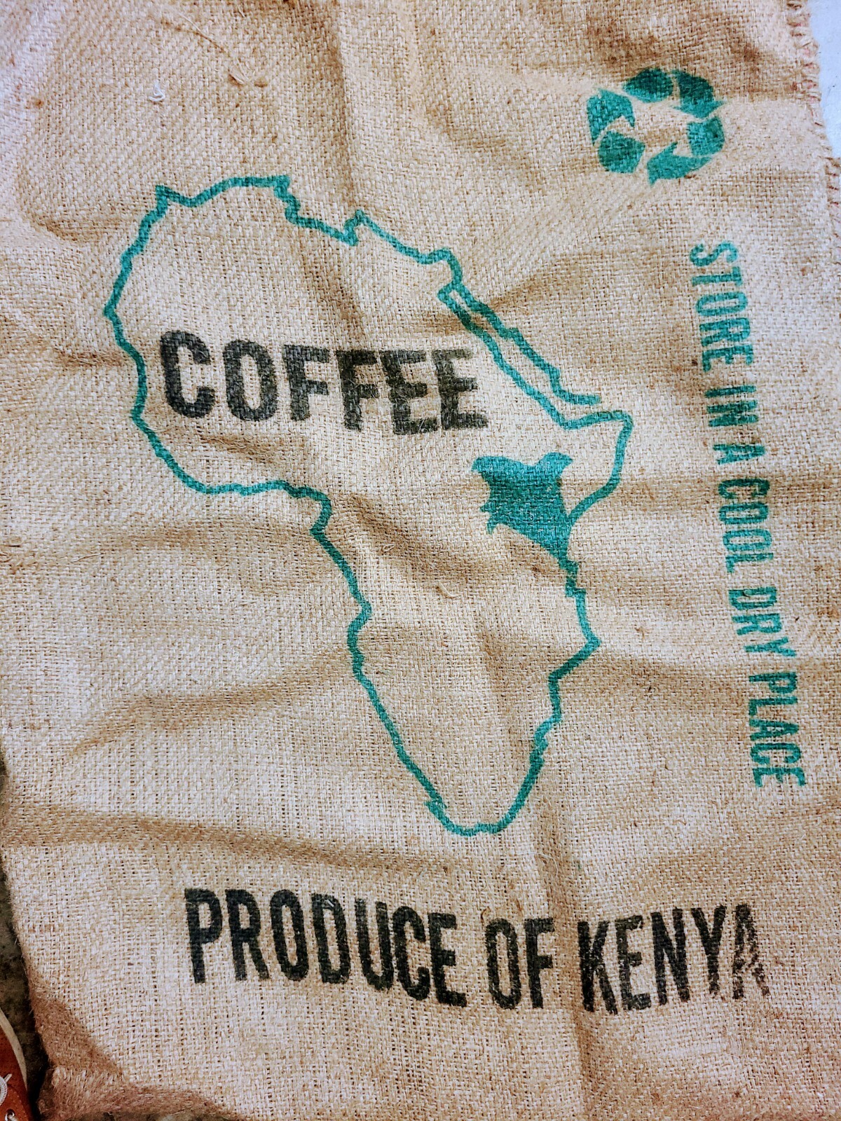 AUTHENTIC BURLAP JUTE COFFEE BAGS FULL SIZE eBay