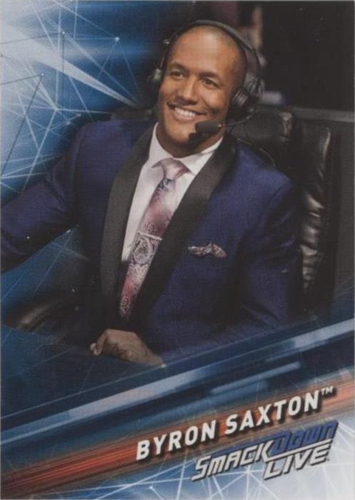 2019 Topps WWE Smackdown - Byron Saxton #13 - 1 of 1