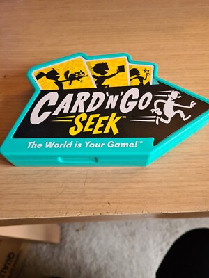 Card 'N' Go Seek Spiel von Mattel - Schnitzeljagd Familienspiel - Top Zustand