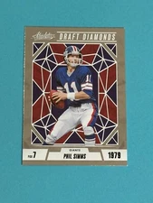 2024 Panini Absolute Phil Simms Draft Diamonds #DD-PSS New York Giants (Q)