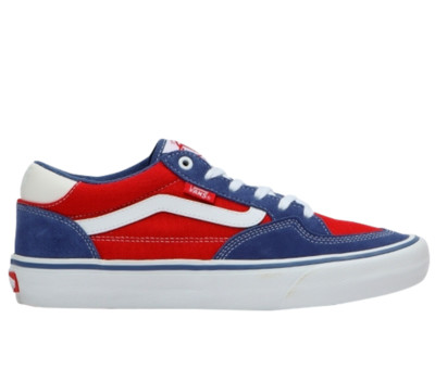 Mens Vans Rowan Pro Stv Navy/Red Size 7.5 With Sick Stick Soles VN0A4TZCSXW