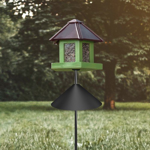 Squirrel Baffle Protect Bird Feeder Birdhouse Proof Garden Outdoor Animal Traps - Picture 10 of 12