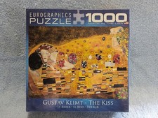 Eurographics 1000 PC Puzzle The Kiss Gustav Klimt Sealed New Contemporary Art