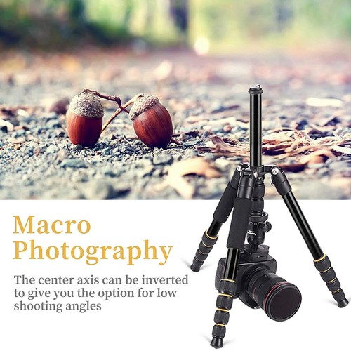 ZOMEI Pro Q666 Camera Tripod Monopod with Ball Head Travel stand for DSLR Photo - Picture 3 of 10