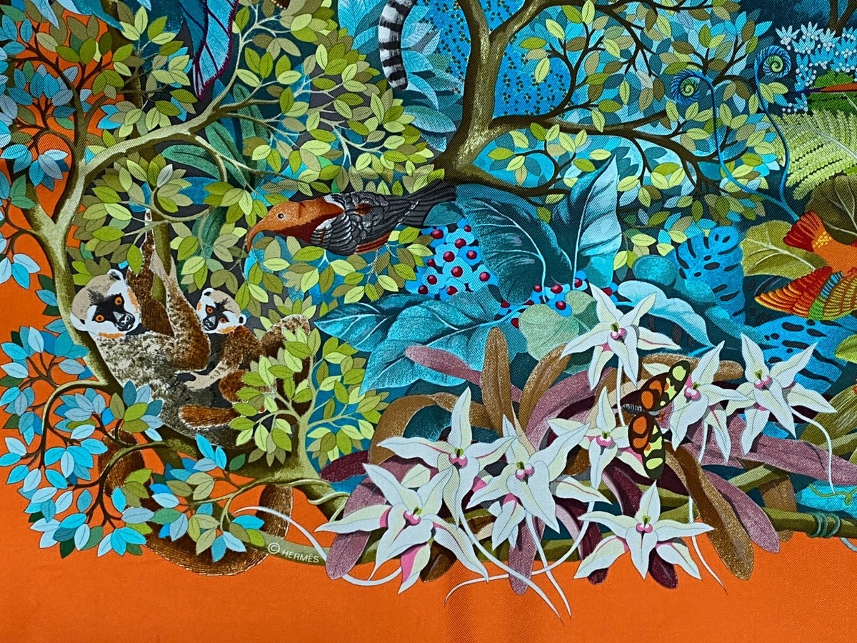 Hermes 100% Silk Scarf Shawl Hermes 100% Silk Scarf Shawl