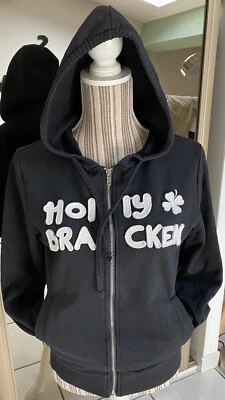 VESTE MOLLETONNEE A CAPUCHE MOLLY BRACKEN FILLE TAILLE 1 SOIT 14 ANS NOIR - Photo 1/4