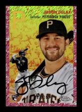 2023 Topps Chrome Platinum Anniversary Jason Delay Toile Cream/Fuchsia Lava /100